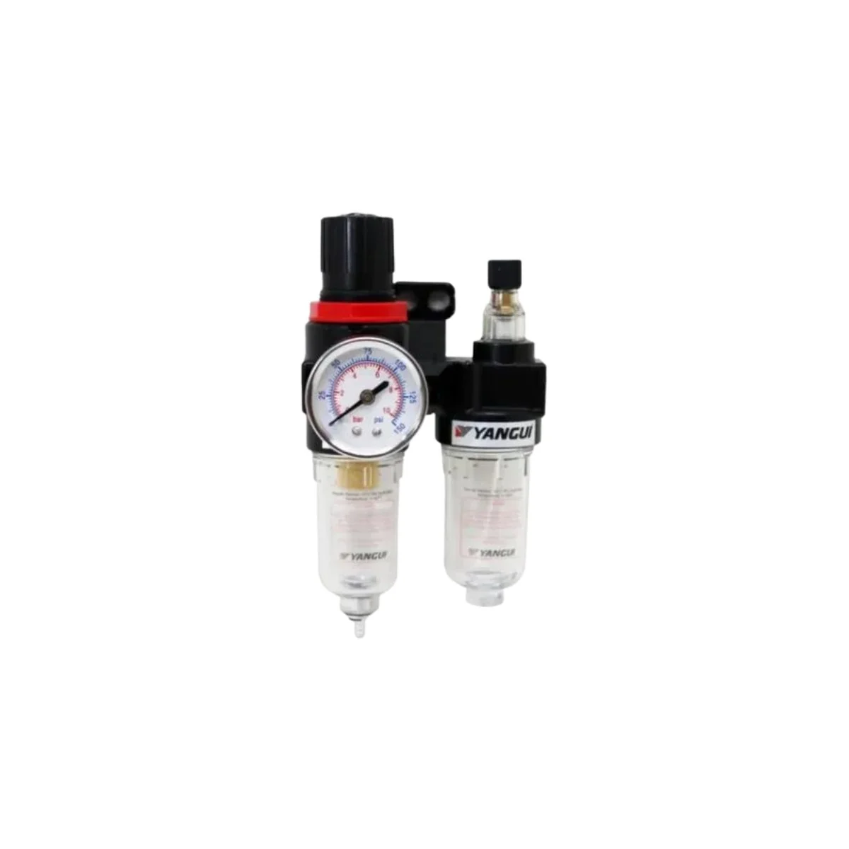 Filtro Regulador e Lubrificador 1/4 Pol. YANGUI